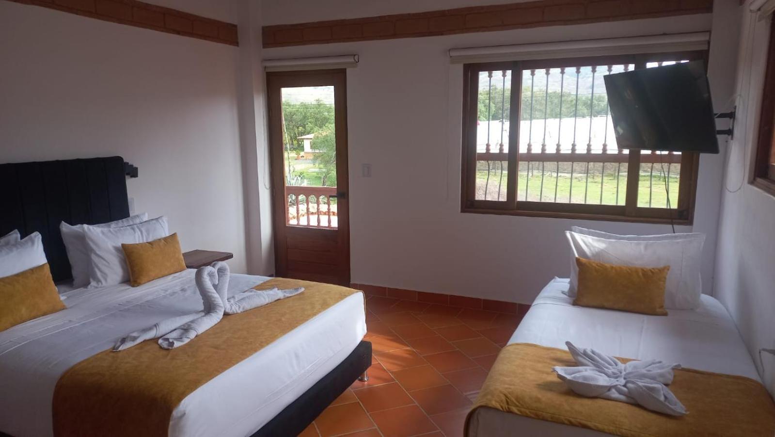 Hotel Santa Barbara Sachica Villa de Leyva Dış mekan fotoğraf