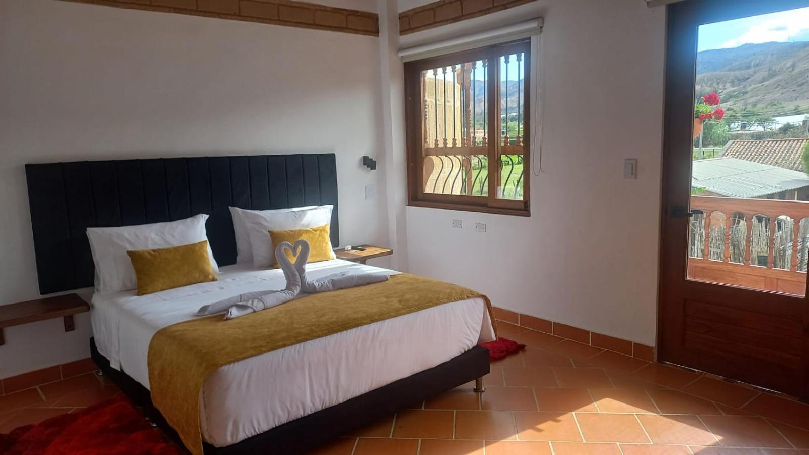 Hotel Santa Barbara Sachica Villa de Leyva Dış mekan fotoğraf