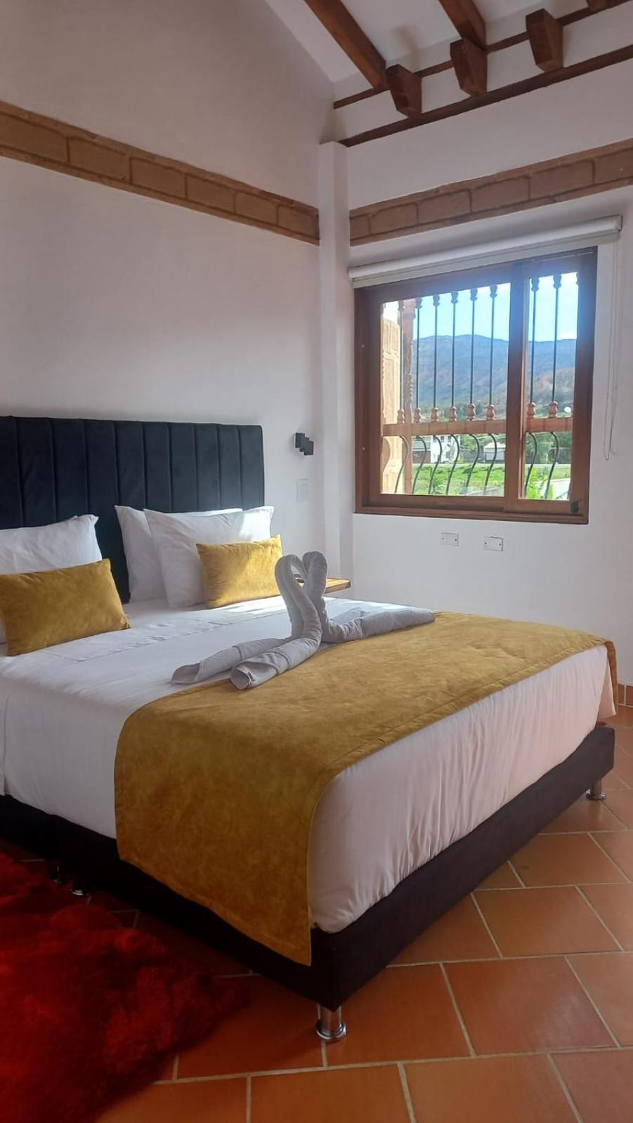 Hotel Santa Barbara Sachica Villa de Leyva Dış mekan fotoğraf