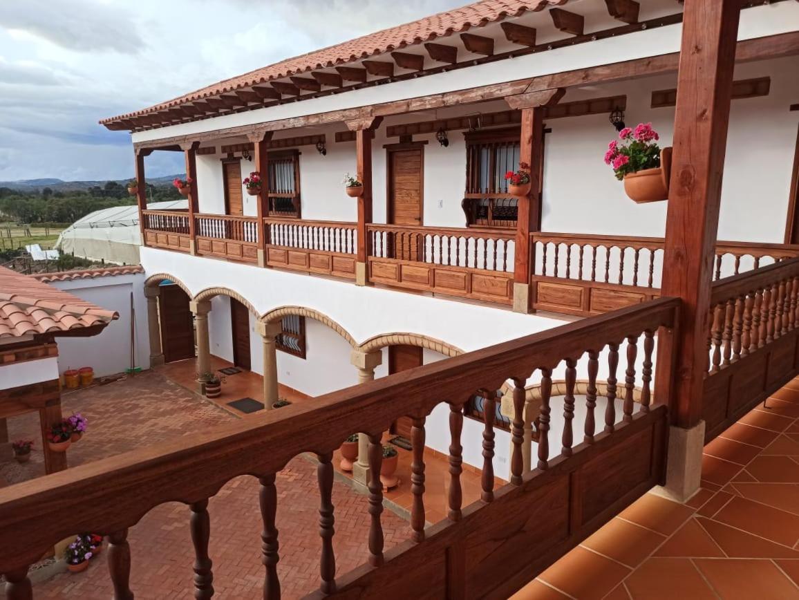 Hotel Santa Barbara Sachica Villa de Leyva Dış mekan fotoğraf